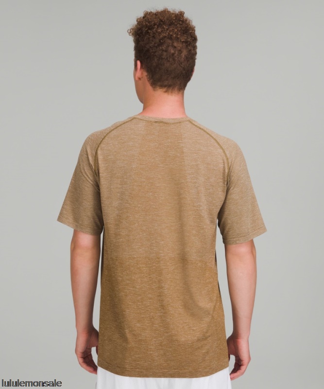Lululemon Deutschland DELULU769 | Lululemon Deutschland White Opal Metal Vent Tech Kurzarmshirt 20